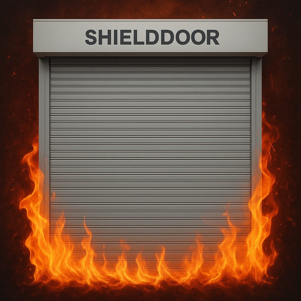Công ty DRC Đà Nẵng: Chọn cửa cuốn chống cháy Shielddoor để bảo vệ nhà máy 1 cuốn chống cháy Shielddoor