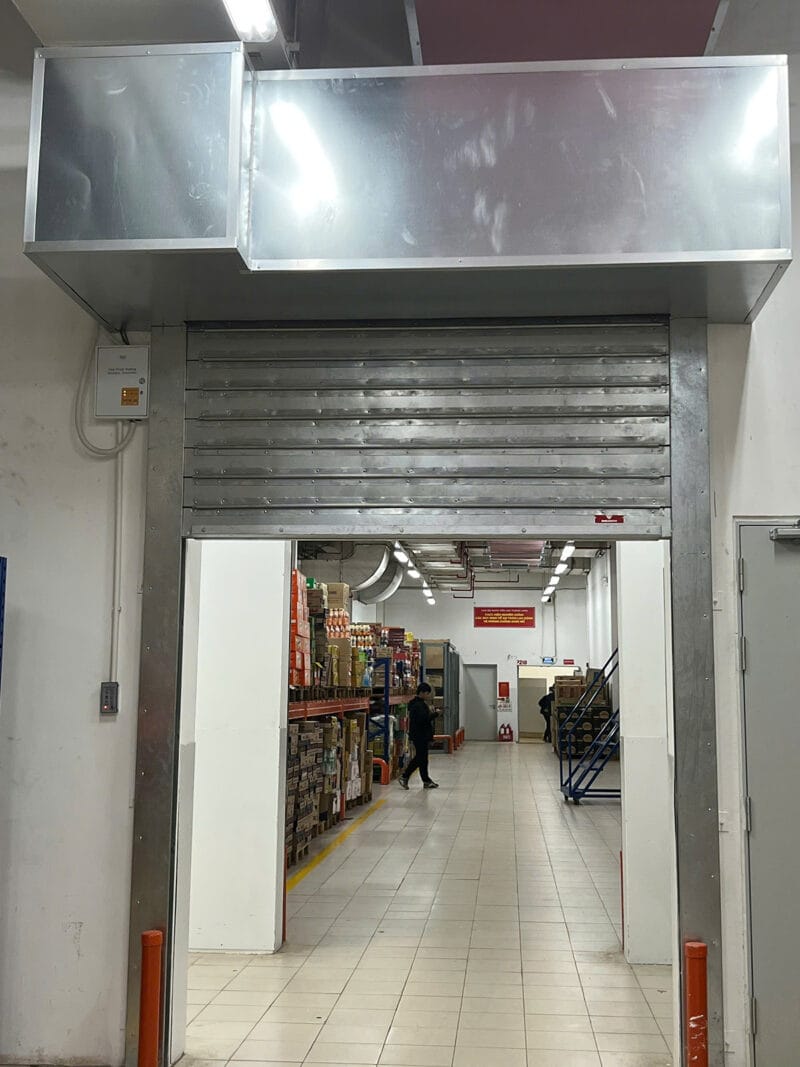 Cửa Cuốn Chống Cháy